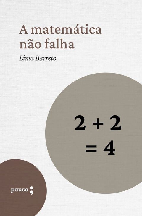 A matem&aacute;tica n&atilde;o falha(Kobo/電子書)