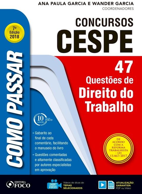 Como passar em concursos CESPE: direito do trabalho(Kobo/電子書)