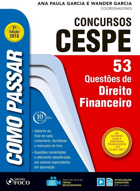 Como passar em concursos CESPE: direito financeiro(Kobo/電子書)