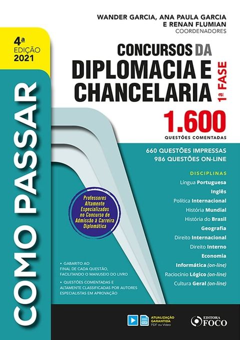 Como passar concursos diplomacia e chancelaria(Kobo/電子書)