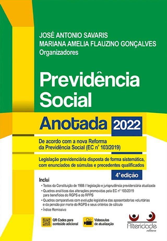  Previdência Social Anotada 4 Ed. (2022)(Kobo/電子書)