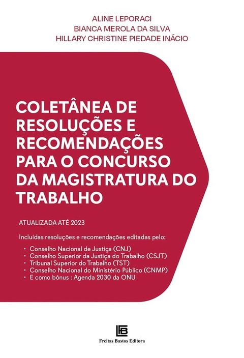 Coletânea de Resoluções e Recomendações para o Concurso da Magistratura do Trabalho(Kobo/電子書)