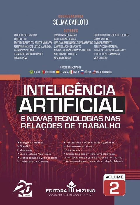 Inteligência Artificial e Novas Tecnologias nas Relações de Trabalho(Kobo/電子書)