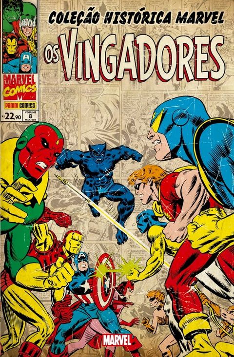 Cole&ccedil;&atilde;o Hist&oacute;rica Marvel: Os Vingadores vol. 08(Kobo/電子書)