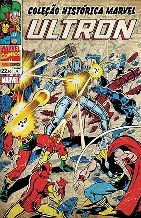 Cole&ccedil;&atilde;o Hist&oacute;rica Marvel: Os Vingadores vol. 04(Kobo/電子書)