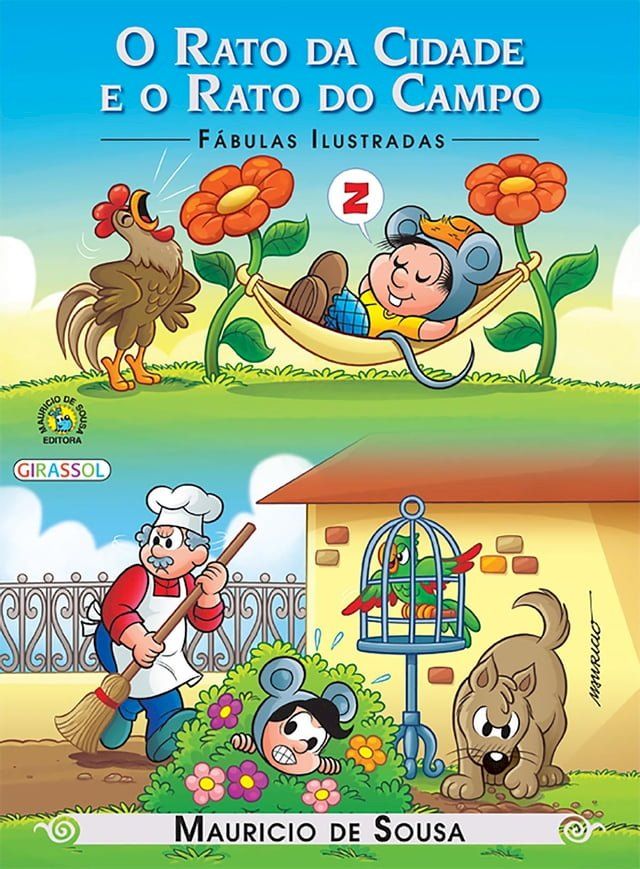  Turma da Mônica - fábulas ilustradas - o rato da cidade e o rato do campo(Kobo/電子書)