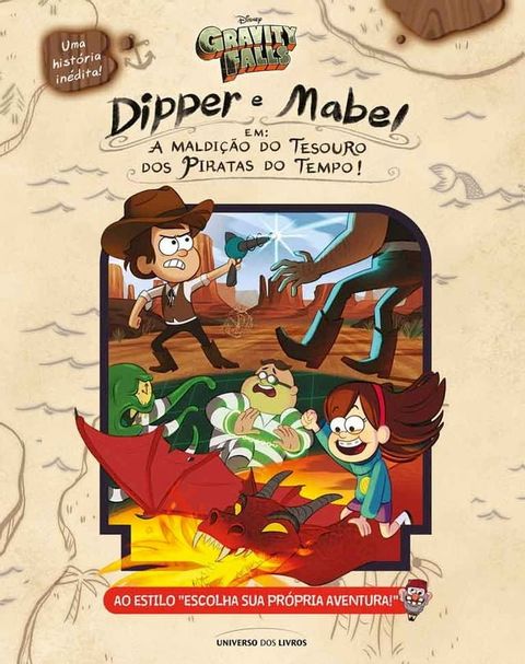 Dipper E Mabel Em "a Maldi&ccedil;&atilde;o Do Tesouro Dos Piratas Do Tempo!"(Kobo/電子書)