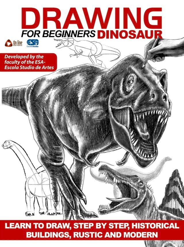  Drawing For Beginners - Dinosaur(Kobo/電子書)