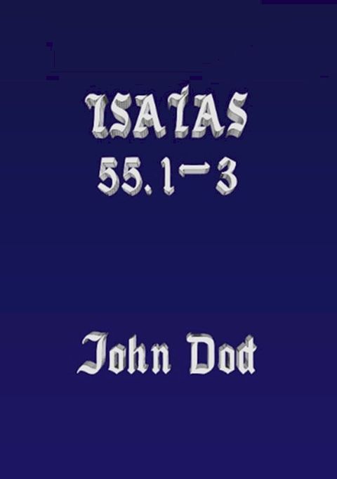 Isa&iacute;as 55.1-3(Kobo/電子書)