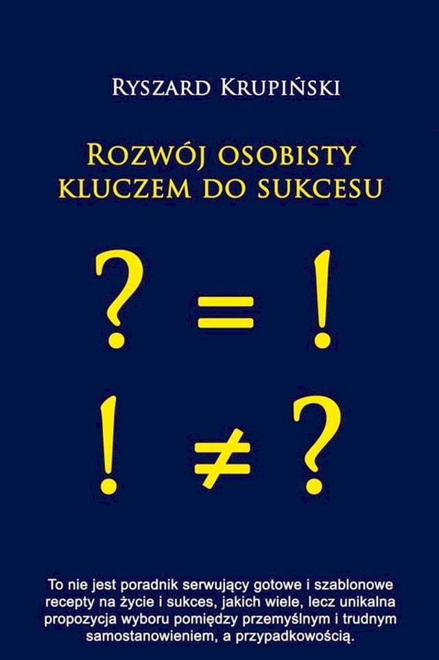  Rozwój osobisty kluczem do sukcesu(Kobo/電子書)