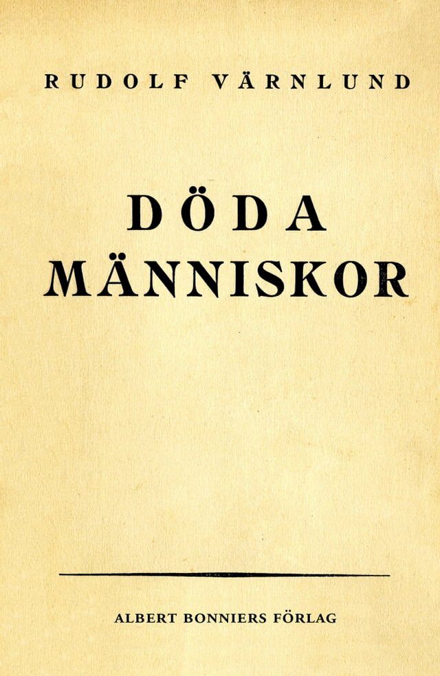  Döda människor : Noveller(Kobo/電子書)