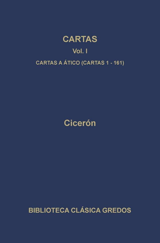  Cartas I. Cartas a &Aacute;tico (cartas 1-161D)(Kobo/電子書)