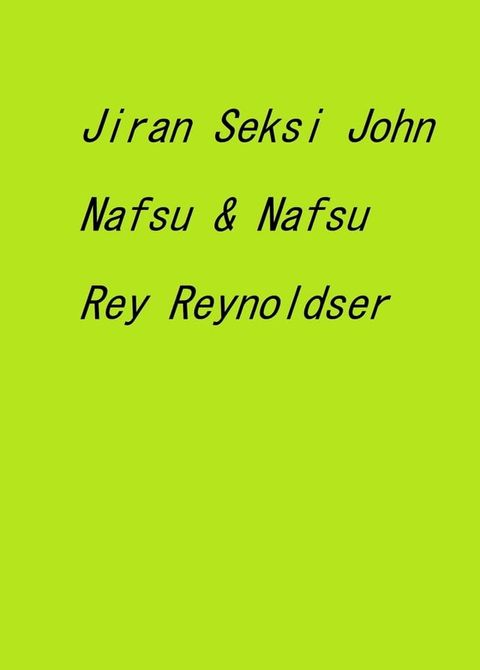 Jiran Seksi John(Kobo/電子書)