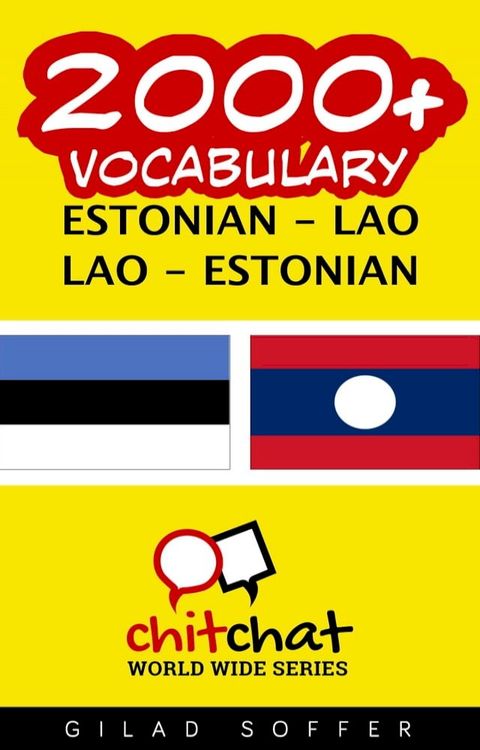 2000+ Vocabulary Estonian - Lao