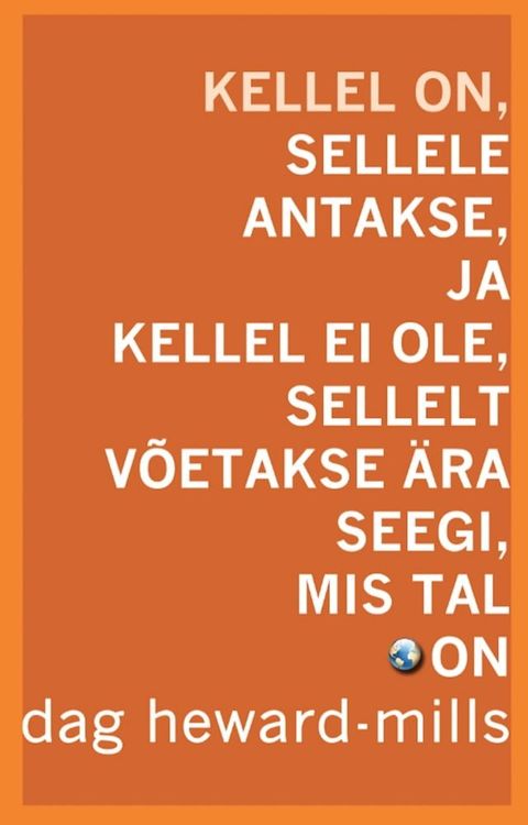 Kellel On, Sellele Antakse, Ja Kellel Ei Ole, Sellelt Võetakse Ära Seegi, Mis Tal On