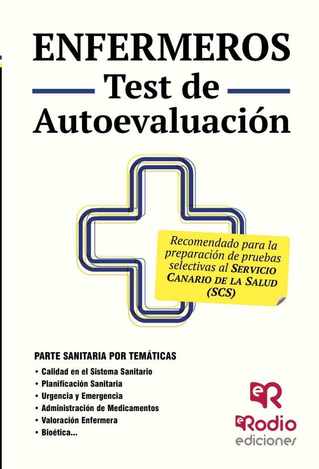  Enfermeros. Test de Autoevaluación. Servicio Canario de Salud(Kobo/電子書)