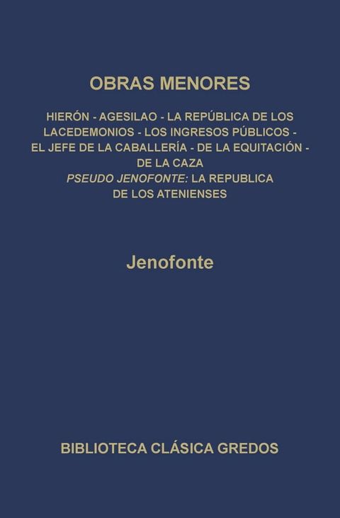 Obras menores. La rep&uacute;blica de los Atenienses.(Kobo/電子書)