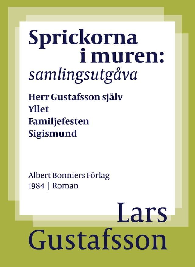  Sprickorna i muren : samlingsutg&aring;va Herr Gustafsson sj&auml;lv; Yllet; Familjefesten; Sigismund; En biodlares d&ouml;d(Kobo/電子書)