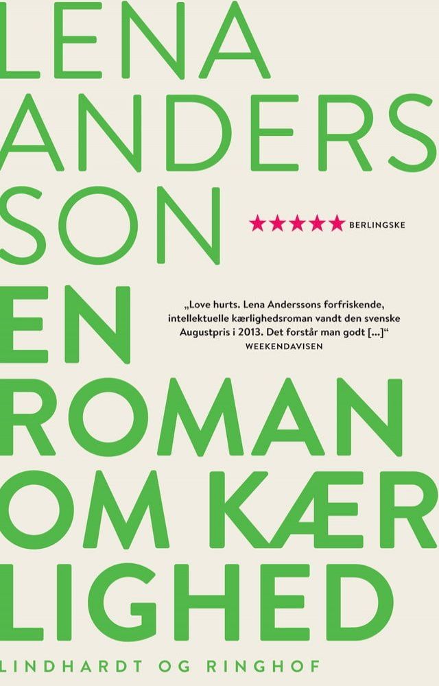  En roman om kærlighed(Kobo/電子書)