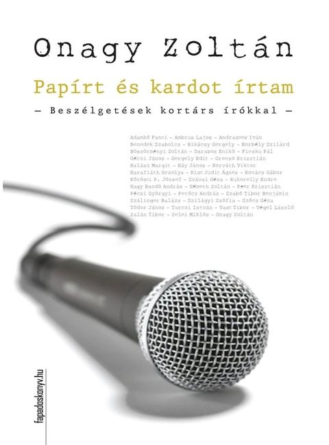 Pap&iacute;rt &eacute;s kardot &iacute;rtam(Kobo/電子書)