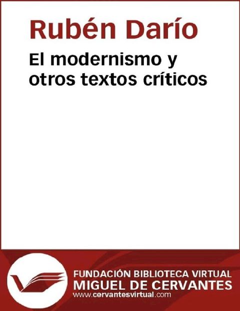 El modernismo y otros textos cr&iacute;ticos(Kobo/電子書)