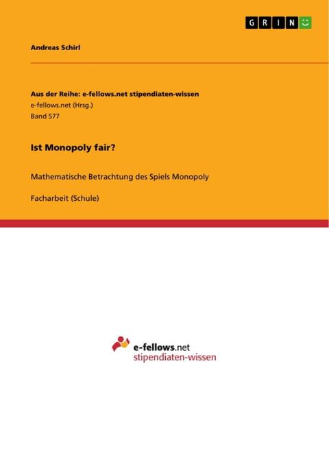 Ist Monopoly fair?(Kobo/電子書)