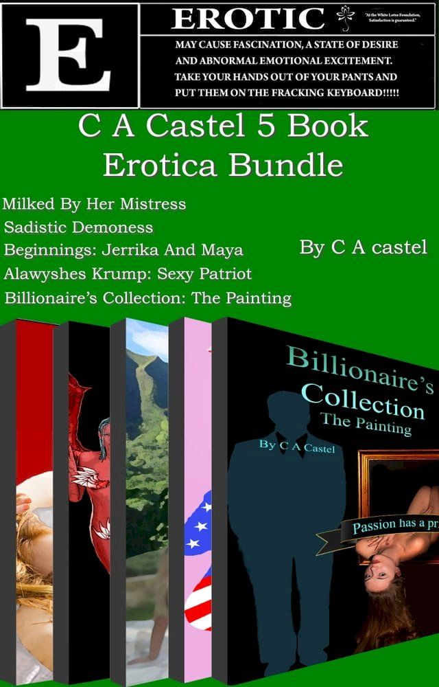  C A Castel 5 Book Erotica Bundle(Kobo/電子書)