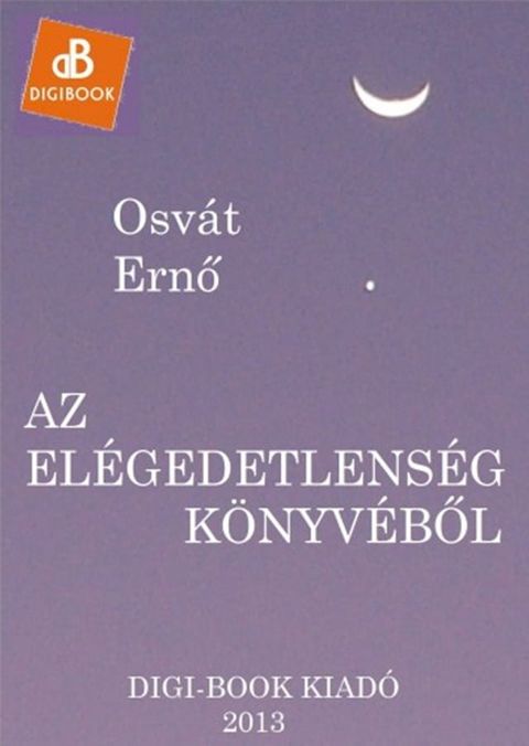 Az el&eacute;gedetlens&eacute;g k&ouml;nyv&eacute;ből(Kobo/電子書)