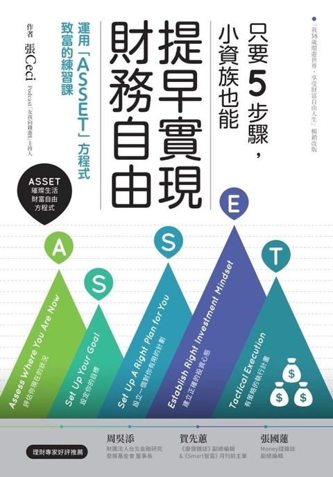 只要5步驟，小資族也能提早實現財務自由：運用「ASSET」方程式致富的練習課(Kobo/電子書)