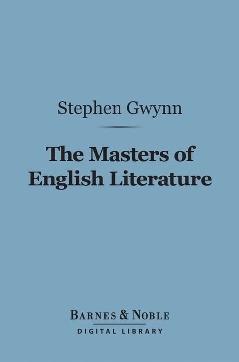 The Masters of English Literature (Barnes & Noble Digital Library)(Kobo/電子書)