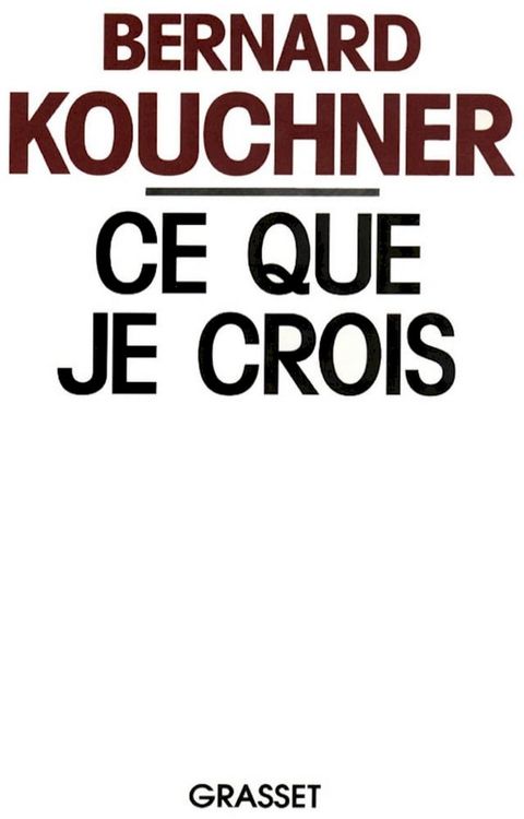 Ce que je crois(Kobo/電子書)