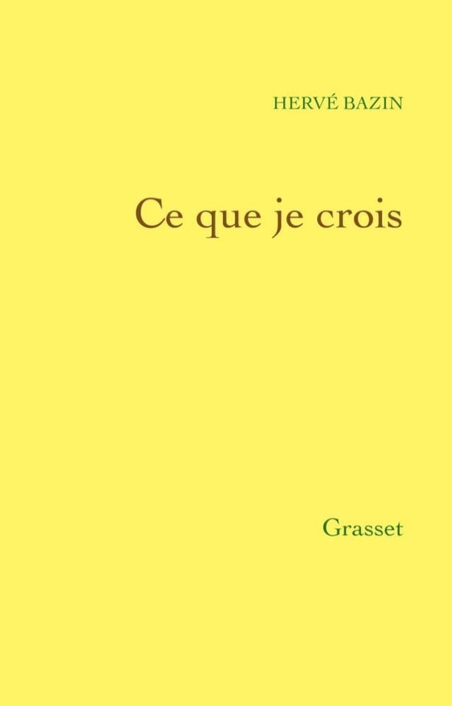  Ce que je crois(Kobo/電子書)