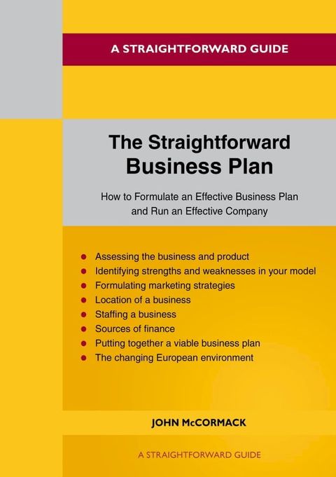 The Straightforward Business Plan(Kobo/電子書)