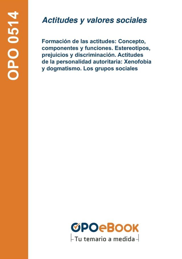  Actitudes y valores sociales.(Kobo/電子書)