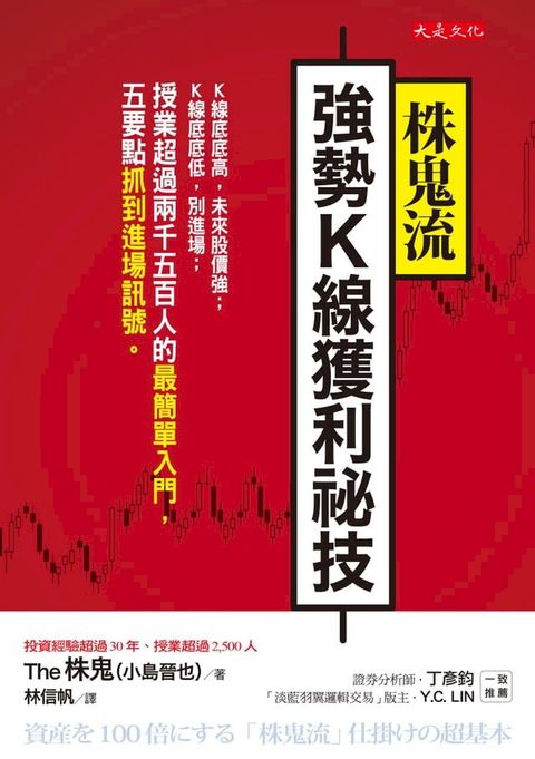 株鬼流強勢K線獲利祕技：K線底底高，未來股價強；K線底底低，別進場；授業超過兩千五百人的最簡單入門，五要點抓到進場訊號。(Kobo/電子書)