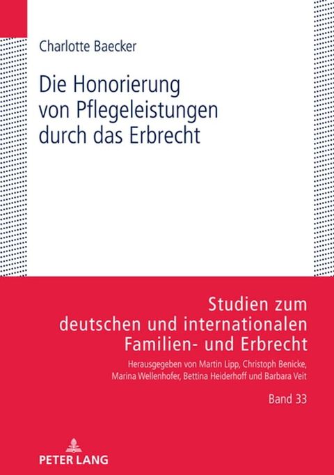 Die Honorierung von Pflegeleistungen durch das Erbrecht(Kobo/電子書)