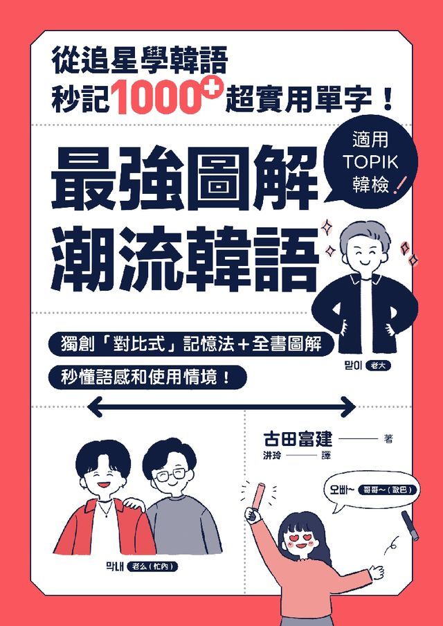  最強圖解潮流韓語：從追星學韓語，秒記1000+超實用單字！(Kobo/電子書)