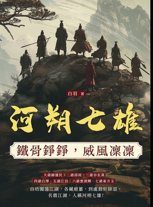  河朔七雄：鐵骨錚錚，威風凜凜(Kobo/電子書)