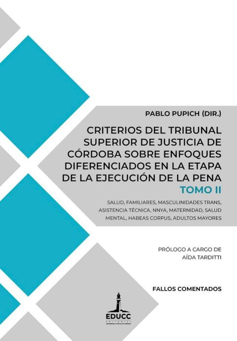 Criterios del Tribunal Superior de Justicia de C&oacute;rdoba sobre enfoques diferenciados en la etapa de la ejecuci&oacute;n de la pena(Kobo/電子書)