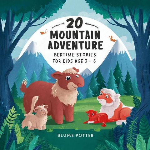 20 Mountain Adventure Bedtime Stories For Kids Age 3 - 8(Kobo/電子書)