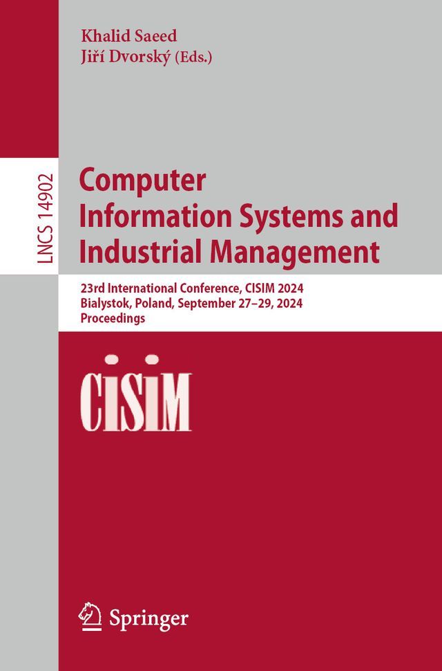  Computer Information Systems and Industrial Management(Kobo/電子書)