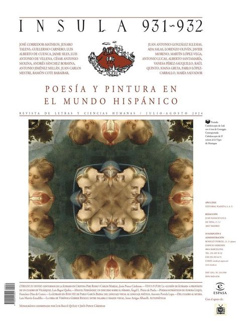 Poes&iacute;a y pintura en el mundo hisp&aacute;nico (&Iacute;nsula n° 931, julio-agosto de 2024)(Kobo/電子書)