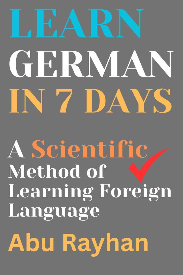  Learn German in 7 Days(Kobo/電子書)