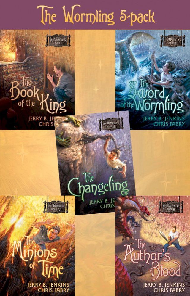  The Wormling 5-Pack: The Book of the King / The Sword of the Wormling / The Changeling / The Minions of Time / The Author's Blood(Kobo/電子書)