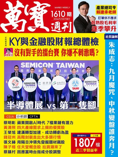 萬寶週刊1610期