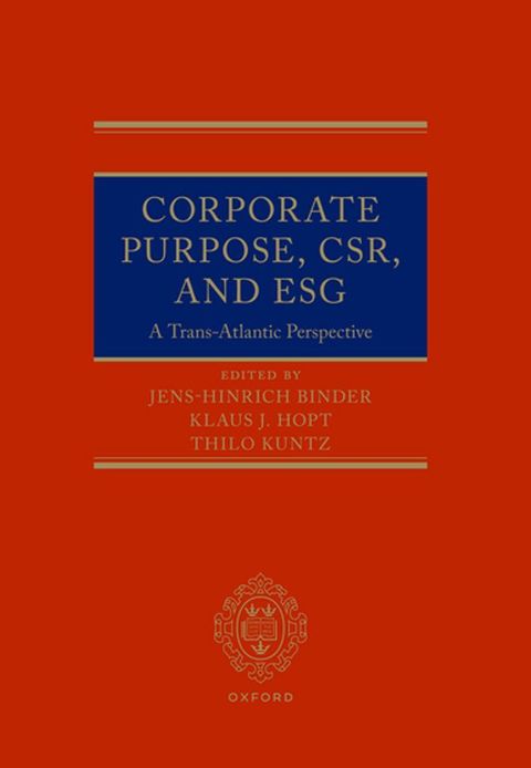 Corporate Purpose, CSR, and ESG(Kobo/電子書)