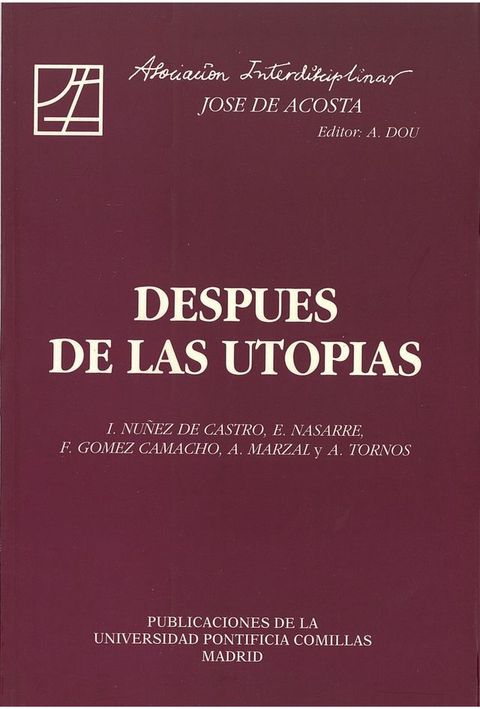 Después de las Utopías(Kobo/電子書)