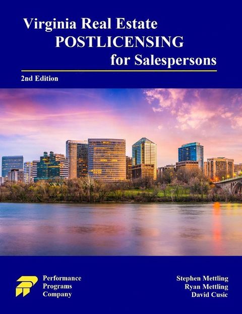 Virginia Real Estate Postlicensing for Salespersons: Second Edition(Kobo/電子書)