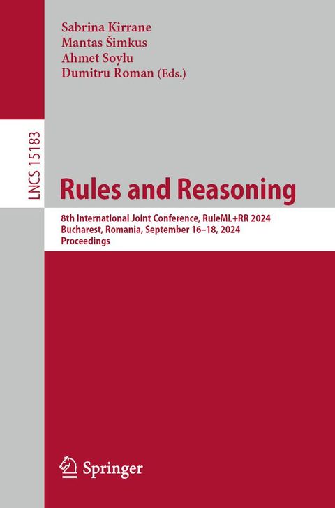 Rules and Reasoning(Kobo/電子書)