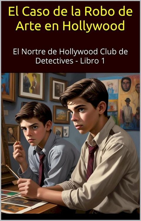 El Nortre de Hollywood Club de Detectives en El Caso de la Robo de Arte en Hollywood (Libros de misterio para adolescentes 10-15)(Kobo/電子書)